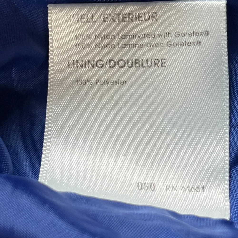 The North Face Gore-Tex Jacket Mens Medium VTG Made in USA Hooded Gray‎